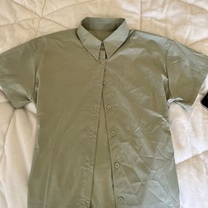 Slimming button down